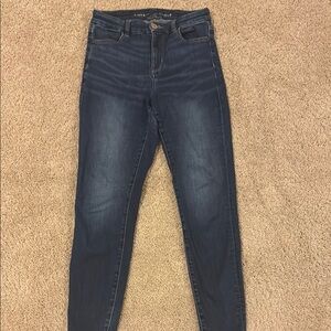 Women's Dark Blue Jeans
